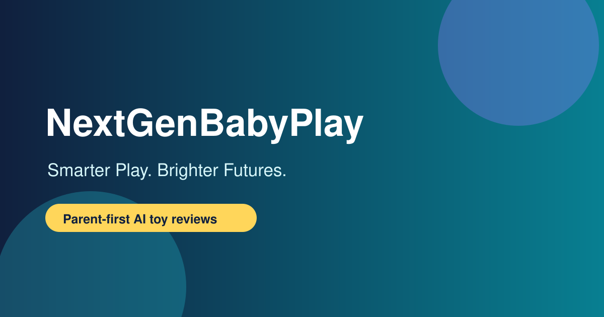 NextGenBabyPlay AI toy buying guide